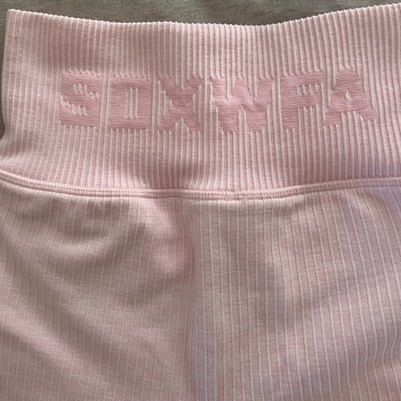 Sarah’s Day x Whitefox - Boardwalk Seamless Bike Shorts Milkshake - Picture 3 of 3